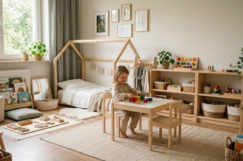 Jak urządzić mały pokój Montessori? Jakie zalety ma taka aranżacja?